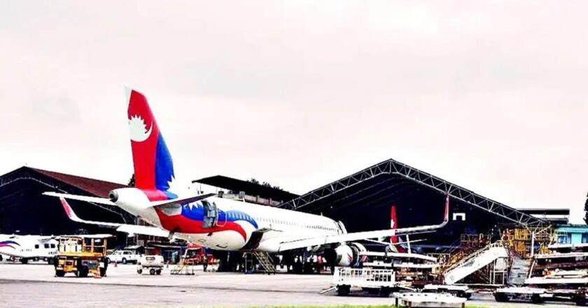 वायुसेवा निगमको ह्यांगरमा ३६ मिनेट आगलागी